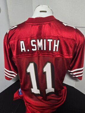🏈 Reebok San Francisco 49ers Alex Smith #11 NFL Jersey 🏈